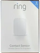 Ring Alarm Wireless Contact Sensor 2nd Gen for Door & Window (2-Pack) - New