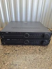 2 NVR 16 Security Camera Systems With  4TB Hard Drive Powers On And Lights Up