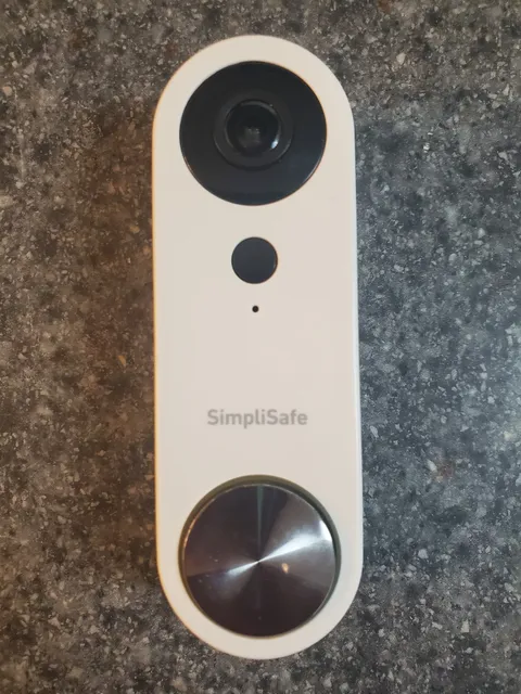 SimpliSafe Pro Smart Home Security Doorbell Wi-Fi 1080P HD Wired Video Cam SSDB3