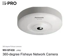 Panasonic WV-SF438 3MP Full HD 360-degree Panoramic Fisheye Network Camera NEW!
