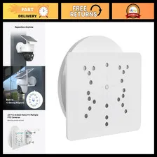 Outdoor Magnetic Mount for PTZ Cameras - Fits Eufy, Reolink, Tapo & More - White