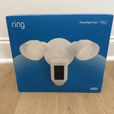 Ring Floodlight Cam Wired Plus Security Camera: 2-Way Talk, Motion Activated