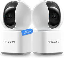 Indoor Security Camera, 5G&2.4Ghz Pet Camera with Wifi 6 | Motion Tracking, 2-Wa