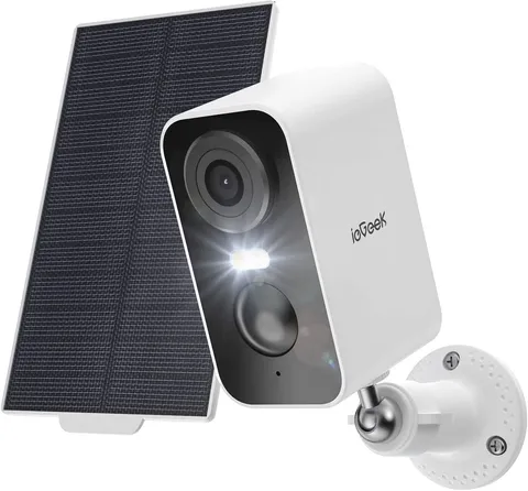 ieGeek Wireless Outdoor Solar Security Cameras 2K Home WiFi Battery CCTV System