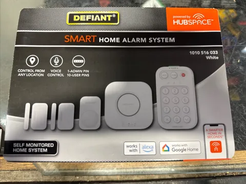 Defiant Smart Home Alarm System w/ WiFi and Bluetooth, Powered by Hubspace Alexa