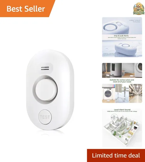 Water Leak Detector Sensor Alarm: Home Water Flooding Monitor Smart Sink Over...