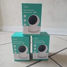 Lot of 3- Sealed Alaga Home Security WiFi Camera 3K