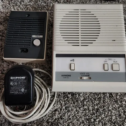 Aiphone LEM-1DL  Master Station LE-D Call Station And Power Supply