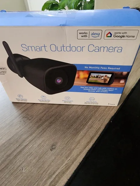 Feit Electric CAMWMWiFi 1080p HD Outdoor WiFi Smart Home Security Camera 