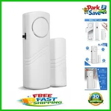 Single Wireless Door Alarm - 90dB Compact Sensor for Safety at Home/Office