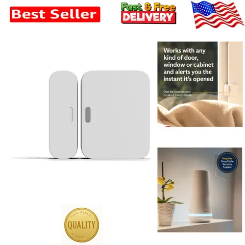 Reliable Window & Door Protection Sensor with 1000ft Range for Modern Homes