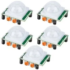 5 PCS HC-SR501 PIR Motion Sensor Module Human Body IR Infrared For Arduino