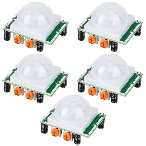5 PCS HC-SR501 PIR Motion Sensor Module Human Body IR Infrared For Arduino
