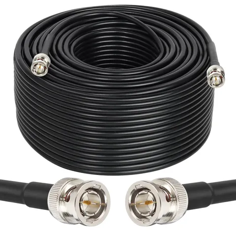 12G SDI Cable 200FT, SDI Video Cables 3G/6G/12G 75ohm BNC Male Cable Supports HD