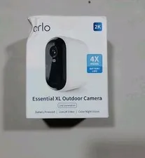Arlo Essential XL Security Camera 2K  Indoor - Outdoor