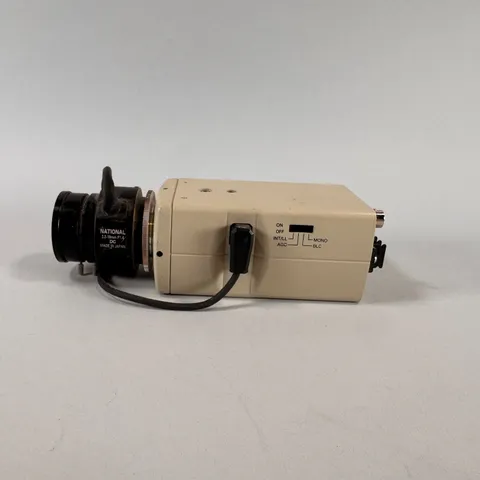 National Electronics NL8224 12/24V CCD Camera | NE 3.2-10mm F1.4 Lens | EUC