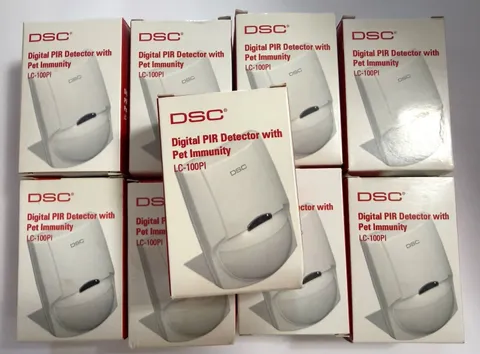 Honeywell LC-100-PI Digital PIR Detector With Pet Immunity Lot Of 9