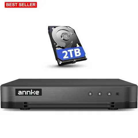 Security DVR 16 Channels 1080P Lite Hybrid Support 2TB HDD Remote Access