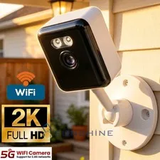 Security Camera Wireless 2.4G 5G WiFi Smart Home outdoor Night Vision Wired Cam