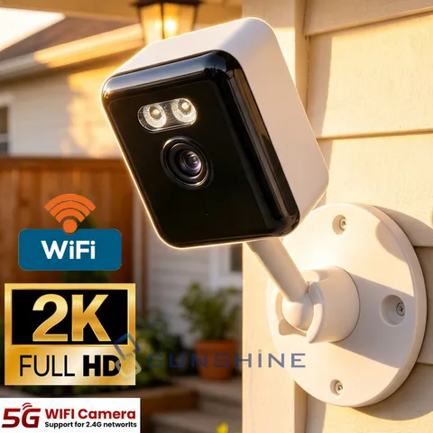 Security Camera Wireless 2.4G 5G WiFi Smart Home outdoor Night Vision Wired Cam