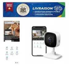 TP-Link Tapo C100 1080p Indoor Security Camera Wi-Fi Baby Pet Monitor