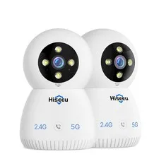 Juego De Dos Camaras De Seguridad Với Seguimiento Automatico Y Audio Pro