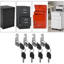 16/20/25/30mm Cam LOCK For Door Filing Cabinet Mailbox Drawer Locker+2Key Tool
