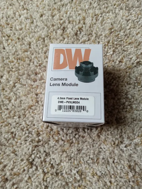 Digital Watchdog DWC-PVXLMOD4 Camera Lens Module 4.0mm Fixed Lens Module