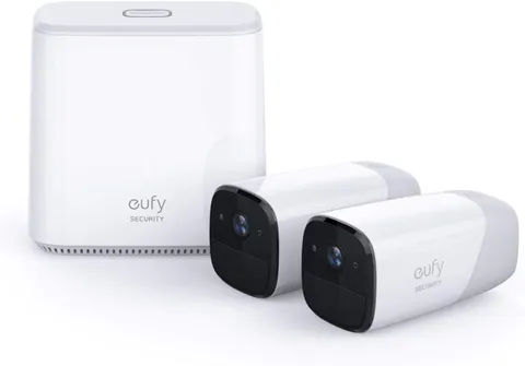 eufyCam 1080p Wireless Home Security 2-Camera Kit 365-Day Battery Rechargeable