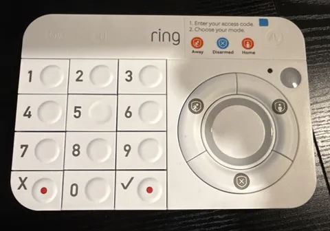 Ring Security System - 1st Gen - 2019 - Base Station - Motion - Keypad
