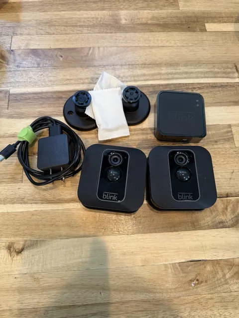 Blink XT2 Outdoor Wireless Security Camera with Sync Module, Pair of 2
