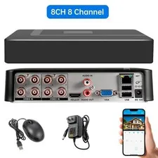 KERUI 8CH 1080P Lite DVR Video Recorder CCTV Security System AI Human Detection