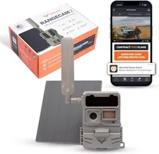 Barn Owl RangeCam Live Solar Powered Cellular Security Camera for Any US Network
