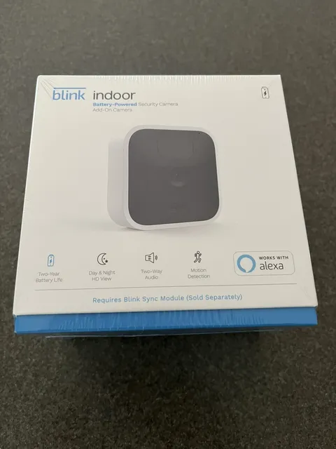 Blink Indoor (3rd Generation) Add-On Security Camera New Best Offer!