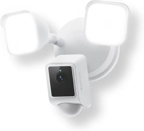 WYZE Floodlight Camera v2, Security Camera Outdoor, 2K HD with Color Night Visio