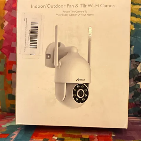 ANRAN P2 PTZ 1080P Wi‑Fi Indoor/Outdoor Camera Alexa Night Vision 2‑Way Audio
