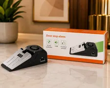 Door Stop Alarm Security Wedge 120dB Portable Travel Home Hotel Door Alarm