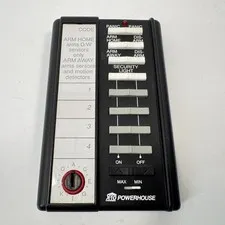 X-10 Powerhouse Remote Security System Alarm SH624 Universal Remote Control