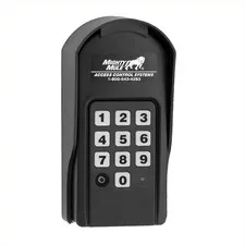 Wireless Digital Keypad FM137 Black 25 Code Access Security Gate Opener