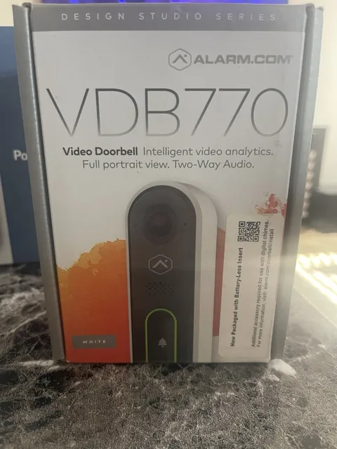 ADC-VDB770 White Video Doorbell Camera