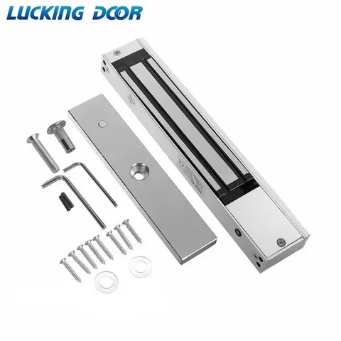 180kg 350lbs 280KG 600lbs Electric Magnetic Lock DC 12V Single Door Electromagne