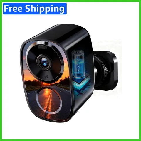 2026 Wireless 2K UHD Security Camera - Full-Color Night Vision & 6- Battery