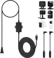 Uogw 50Ft/15m Outdoor Power Adapter Compatible with Wyze Cam V4,Duo Cam Pan,W...