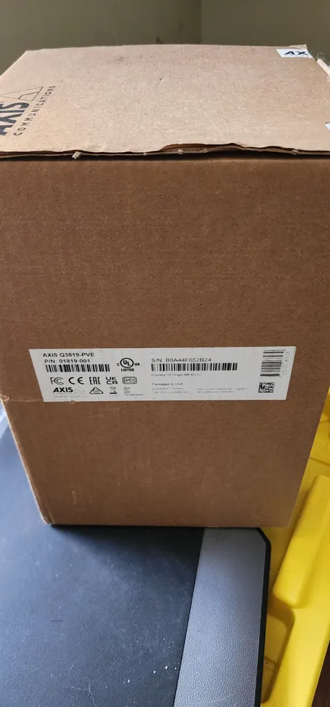 Axis Q3819-PVE Surveillance IP/Network Camera, Wired, Color Mode, MPN 01819-001