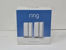 Ring Contact Sensor 2-Pack (1st Gen) for Ring Alarm, White - New & Sealed
