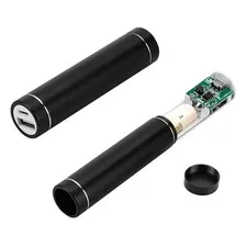 Secret Stash Diversion Safe Hidden 2cm x x 9cm, Battery Bank (Black)