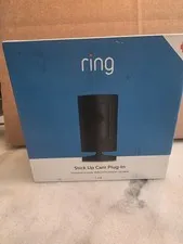 ☆☆ Ring Stick Up Cam Plug-In Indoor /Outdoor 1080p Security Camera - Black ☆☆