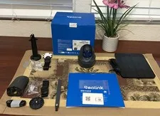 Reolink Go PT Ultra 4K 4G LTE Wireless Camera Solar Panel 2 G440 - Open Box