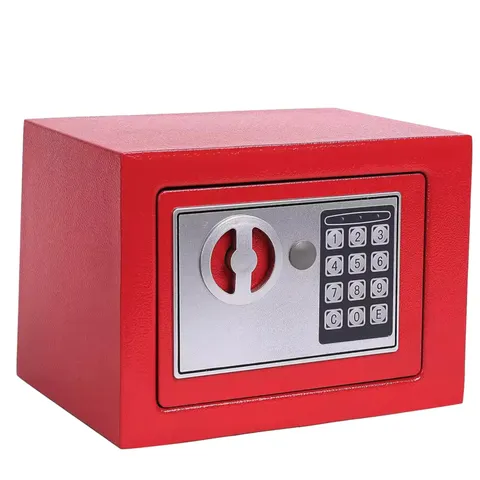 Fireproof Safe with Fireproof Money Bag Home Security Safe Digital Keypad Box