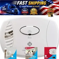 First Alert CO606 Carbon Monoxide Alarm Plug-In 9V Battery Backup